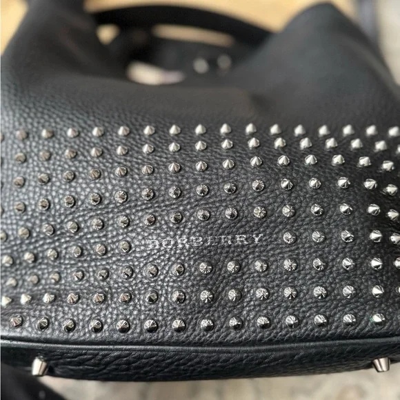 BURBERRY STUDSNEW MEDIUM SUSANNA HOBO BAG - Picture 8 of 14